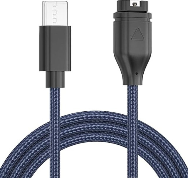 Garmin USB-C Ladekabel für Garmin Watch in Blau - Bild 1