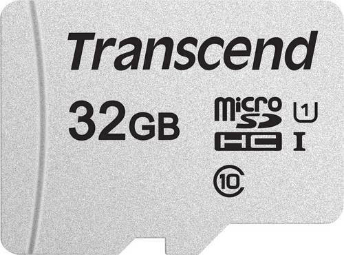 Transcend Premium 300S microSDHC-Speicherkarte 32 GB, Class 10, UHS-I mit SD-Adapter - Bild 1