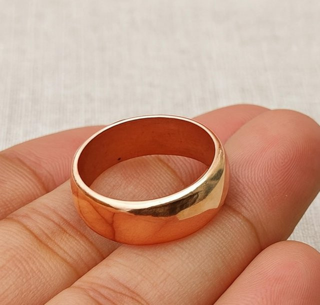 RoyalGemsJewels Bandring Kupfer, minimalistisch, Damen - Bild 1