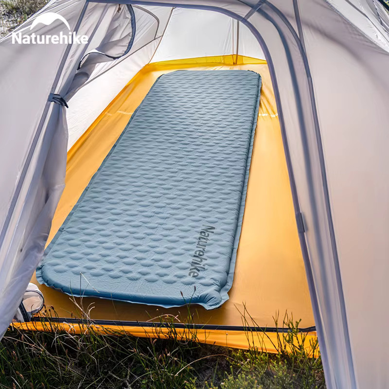 Naturehike Luftmatratze für Erwachsene, ultraleicht und schnell selbstaufblasend, blau - Bild 2