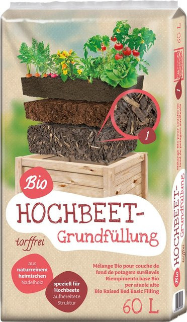 Floragard Universal Bio Hochbeet-Grundfüllung - Bild 1