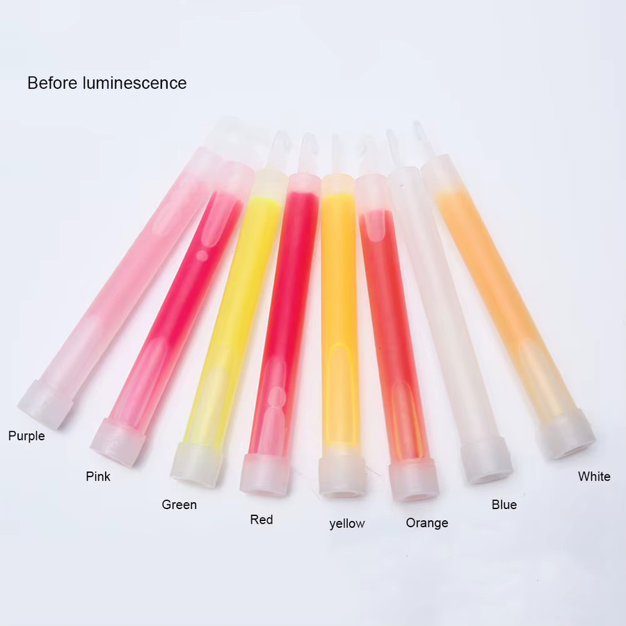 APWIKOGER 10er Set leuchtende Notfall-Leuchtstäbe in Multicolour, wasserdicht mit Haken, Länge: 15,2 cm - Bild 5