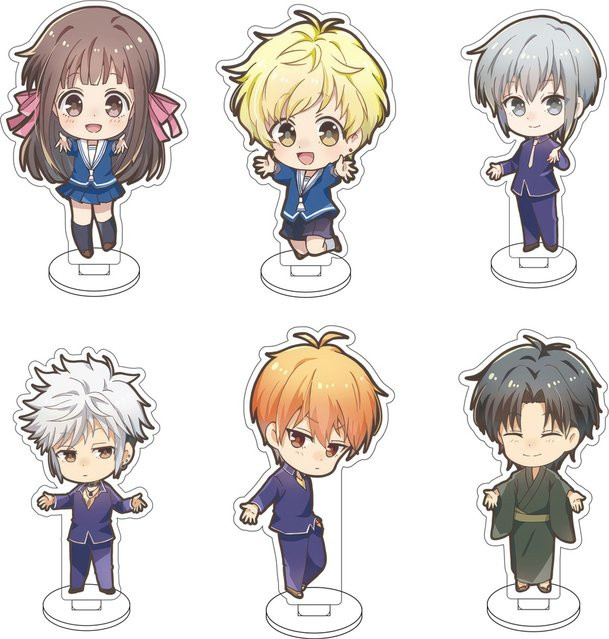 Bandai Fruits Basket Acryl-Figur Ständer, Einzelfigur, Kunststoff, Bunt / Mehrfarbig - Bild 1