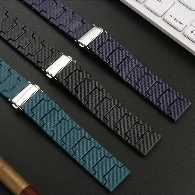 NEY Uhrenarmband Kohlefaser, Kunststoff, Unisex - Bild 1