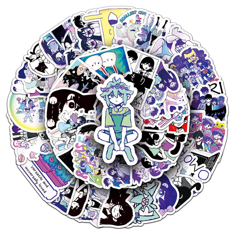 Bandai Omori Graffiti Aufkleber, Cartoon Aufkleber, 10/30/50 stücke - Bild 3