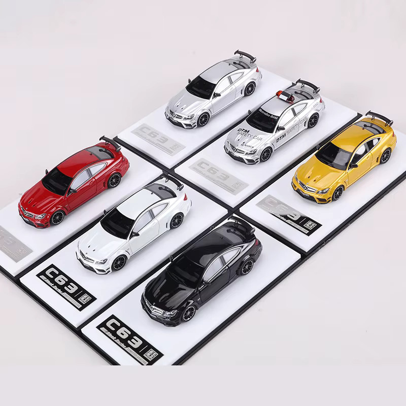 BUZHENG Mercedes C63, Modellauto, 1:64, Resin-Modellauto - Bild 2