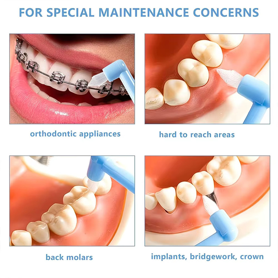 YOUYA DENTAL Tuft-Zahnbürste, weich, 4 Stück - Bild 3