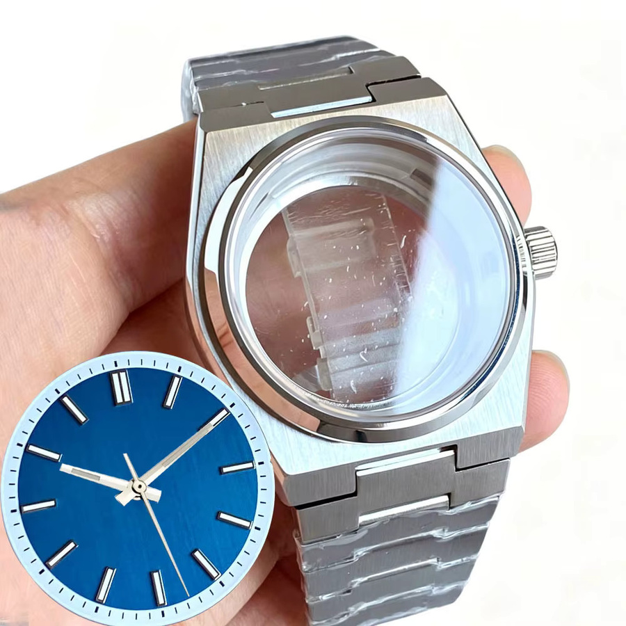 Tandorio Uhrengehäuse 40mm, 316L Edelstahl, Saphirglas, Unisex - Bild 2