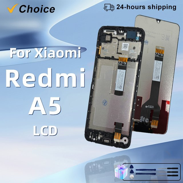 Xiaomi Redmi A5 4G LCD Display mit Touchscreen Digitizer in Schwarz für POCO C71 Ersatzteil - Bild 1