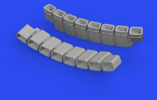 Eduard Tempest Mk.II - Exhaust stacks - Bild 1