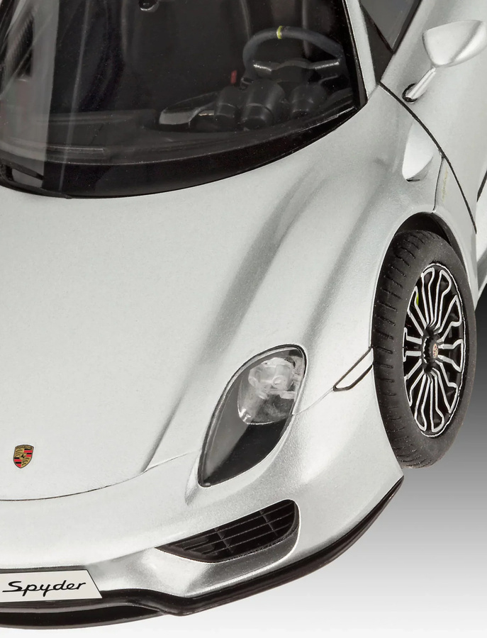 Revell Porsche 918 Spyder, Modellbausatz, Maßstab 1:24, ab 10 Jahren - Bild 3