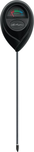 Lechuza Feuchtigkeitsmesser Schwarz aus Kunststoff für Innen- und Außenbereich, Höhe: 26 cm, Breite: 6,5 cm - Bild 1