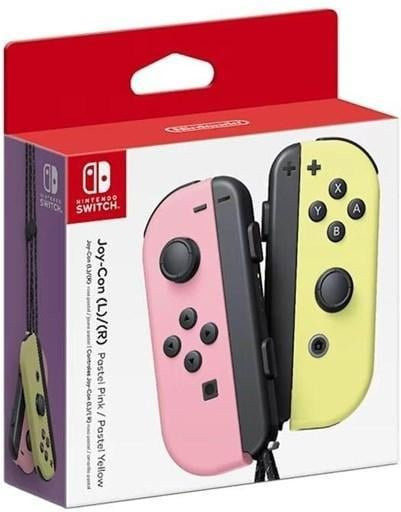 Nintendo Switch Joy-Con 2er-Set pastell-rosa und pastell-gelb - Bild 1