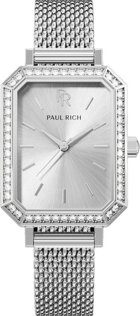 Paul Rich Damenuhr, Quarz, Edelstahl, Silber, 23 mm, Eckig - Bild 1