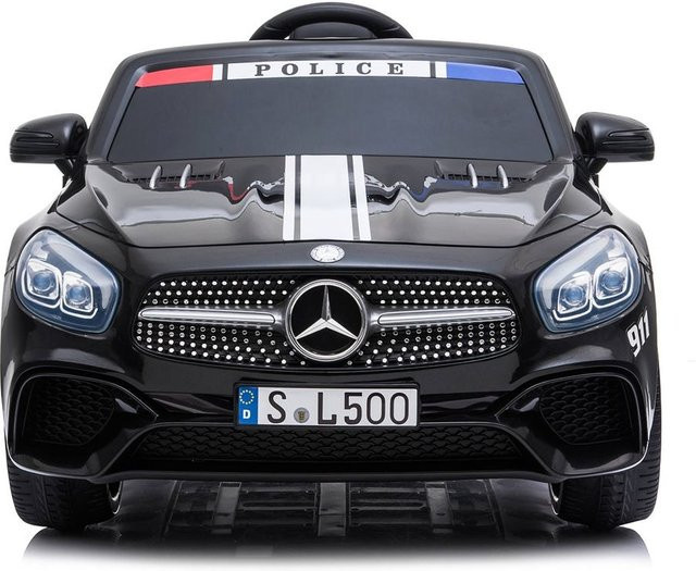Chipolino Mercedes-Benz Polizei Elektroauto schwarz ab 3 Jahren - Bild 1