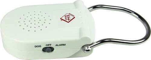 Kh-security Türgriff-Alarm 100183 mit 113 dB Sirene in Weiß - Bild 1