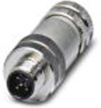 Phoenix Contact 1403854 Sensor-Aktor-Steckverbinder M12 unkonfektioniert, 5 Polzahl, Farbe: Silber - Bild 1