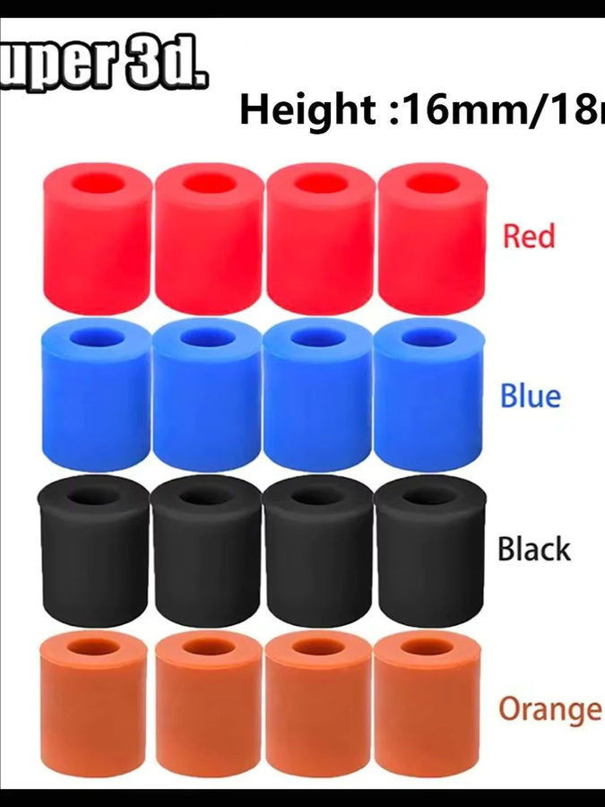 IdeaFormer Hochtemperatur-Silikon-Abstandshalter als Heizbett-Nivelliersäule für CR-10 und CR10S sowie Ender-3 in Schwarz - Bild 5
