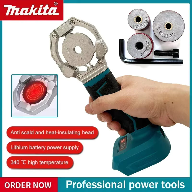 Makita Elektrische Rohrschweißmaschine Akku-Fixiereinheit für PPR PE PP Kunststoffrohre 18 V - Bild 2