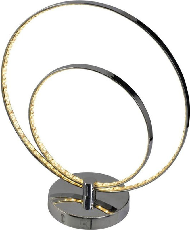 Näve LED Tischleuchte Universe Chrom Metall B/T/H: 18 x 35 x 38,5 cm - Bild 2