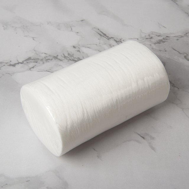 ALVABABY Spülbare Einlage aus biologisch abbaubarer Viskose, 100 Blatt pro Rolle, Weiß, B: 30 cm, T: 18 cm - Bild 1