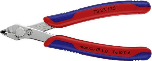 Knipex Super-Knips 78 23 125 Elektronik- und Feinmechanik Printzange mit Mehrkomponenten-Hüllen, Länge: 125 mm - Bild 1
