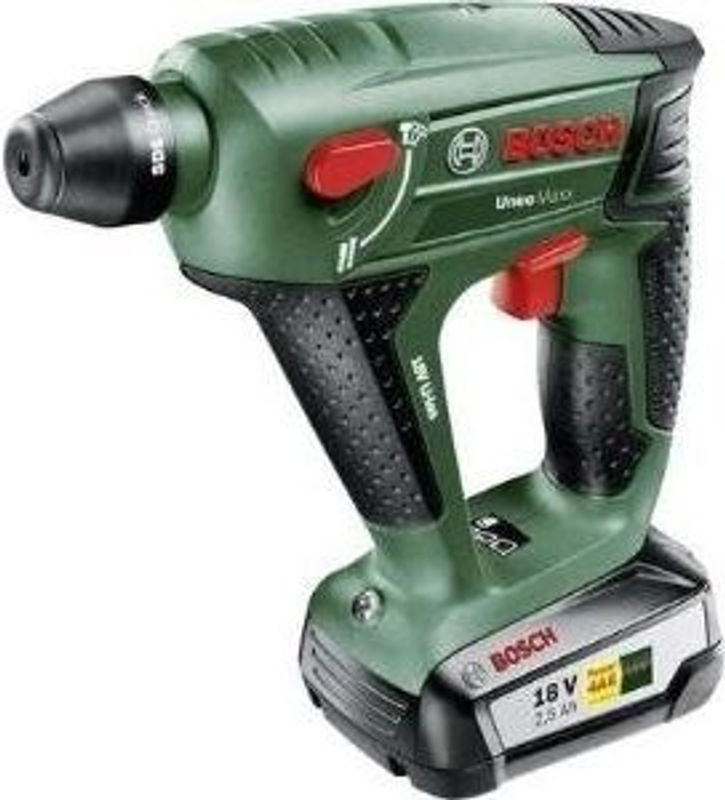 Bosch Home and Garden Uneo Maxx SDS-Quick-Akku-Bohrhammer 18V mit 2,5 Ah Akku und Zubehör im Koffer - Bild 4