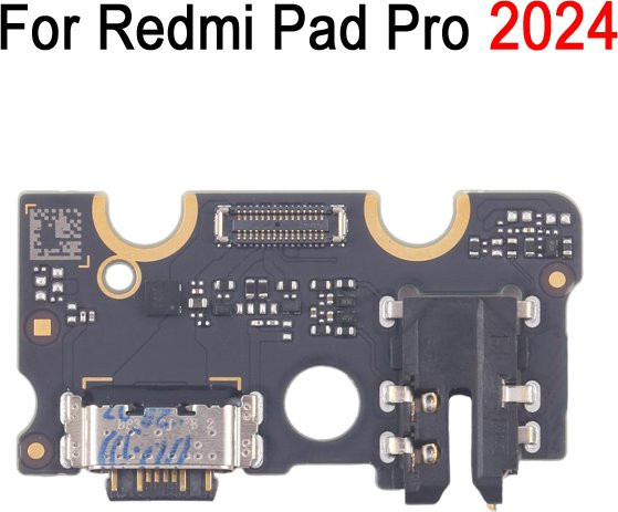 OEM Ladeanschlussplatine für Xiaomi Redmi Pad Pro und Redmi Pad Pro 5G 12,1 Zoll 2024 in Schwarz - Bild 1