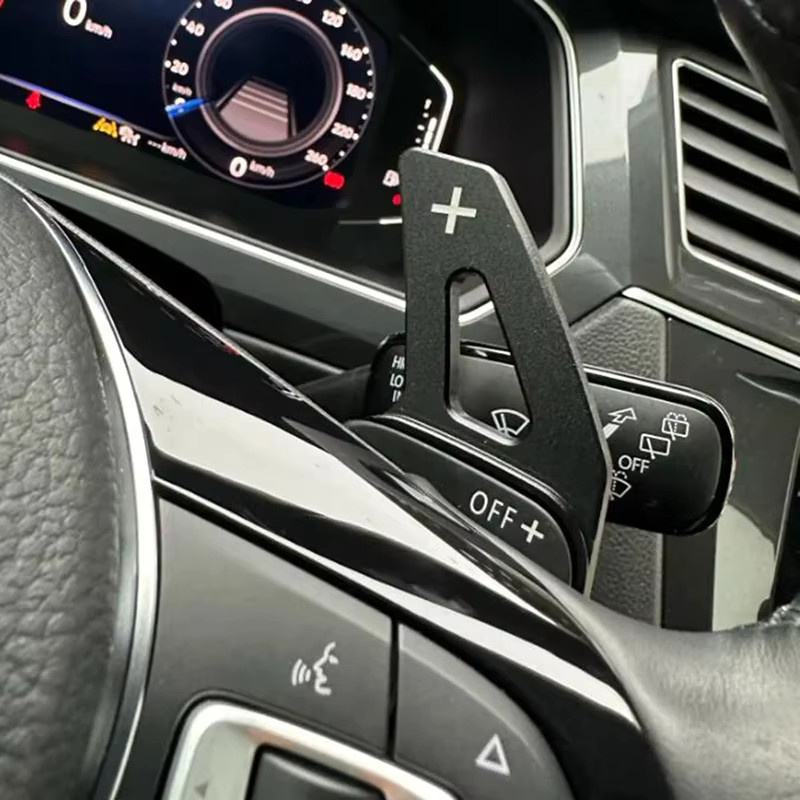 Schaltwippen Verlängerung für Volkswagen VW Tiguan Jetta MK6 Golf 7 Alltrack MK7 Passat B8 Variante DSG Lenkrad Shifter - Bild 3