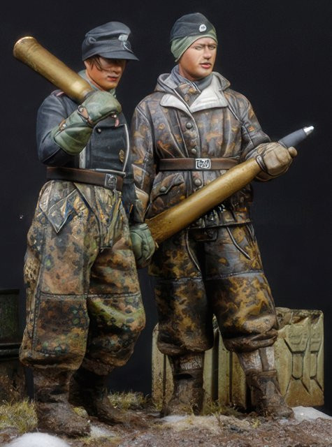 Panther Crew Set, Resin-Modellfigur, 2-teiliges Set - Bild 1