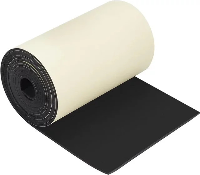 Selbstklebende EVA-Schaumrolle in Schwarz, wasserdichte Schaumgummiplatte zum Schutz von Möbeln und zur Lückenfüllung, Dicke: 3 mm, Breite: 20 cm, Länge: 300 cm - Bild 1