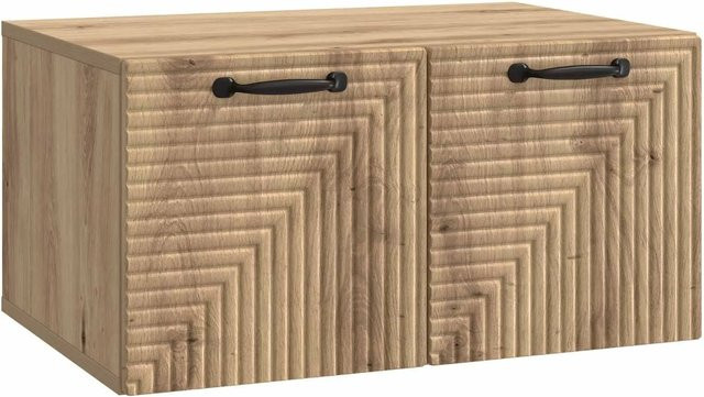 vidaXL Wandmontierter TV-Schrank Artisan-Eiche in Braun, B/T/H: 59,5 x 41 x 30 cm - Bild 1