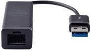 Dell Netzwerkadapter USB 3.0 mit Gigabit Ethernet in Schwarz (FM76N) - Bild 1