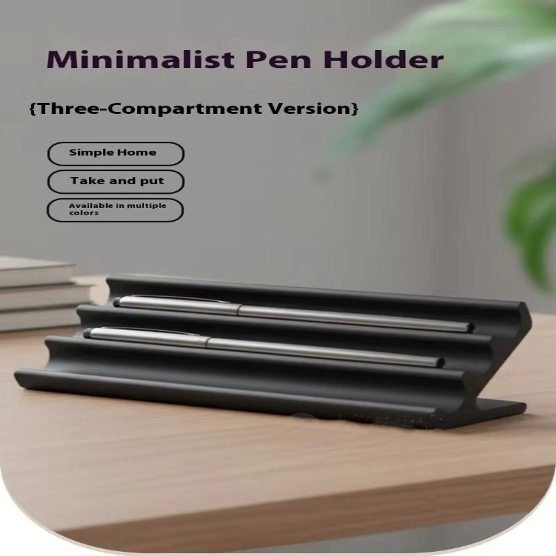 CHENJ 3D-gedruckter Büro-Desktop-Organizer im Ins-Stil als moderner Stifthalter aus Kunststoff - Bild 3