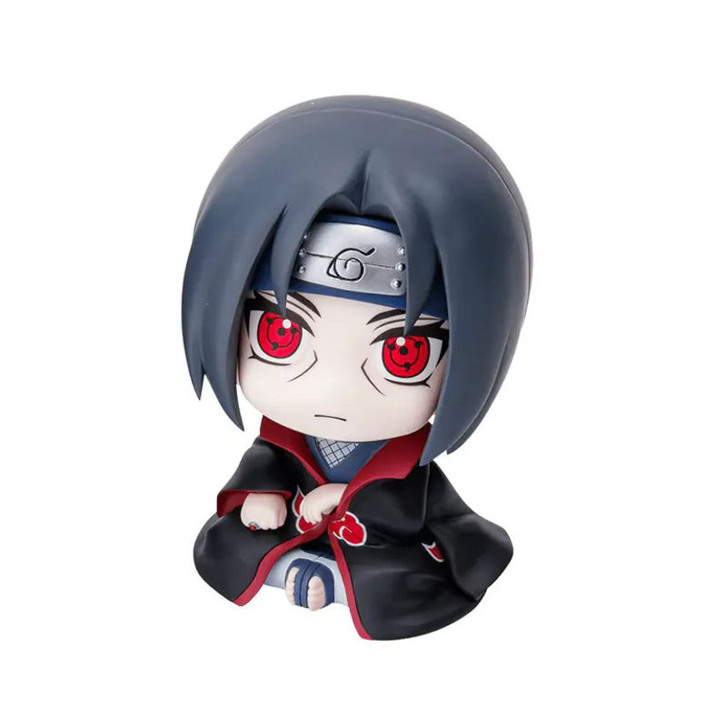 Bandai Naruto Anime Actionfigur Q-Version Kawaii Sammlermodell aus Kunststoff, mehrfarbig, Höhe: 9 cm - Bild 4