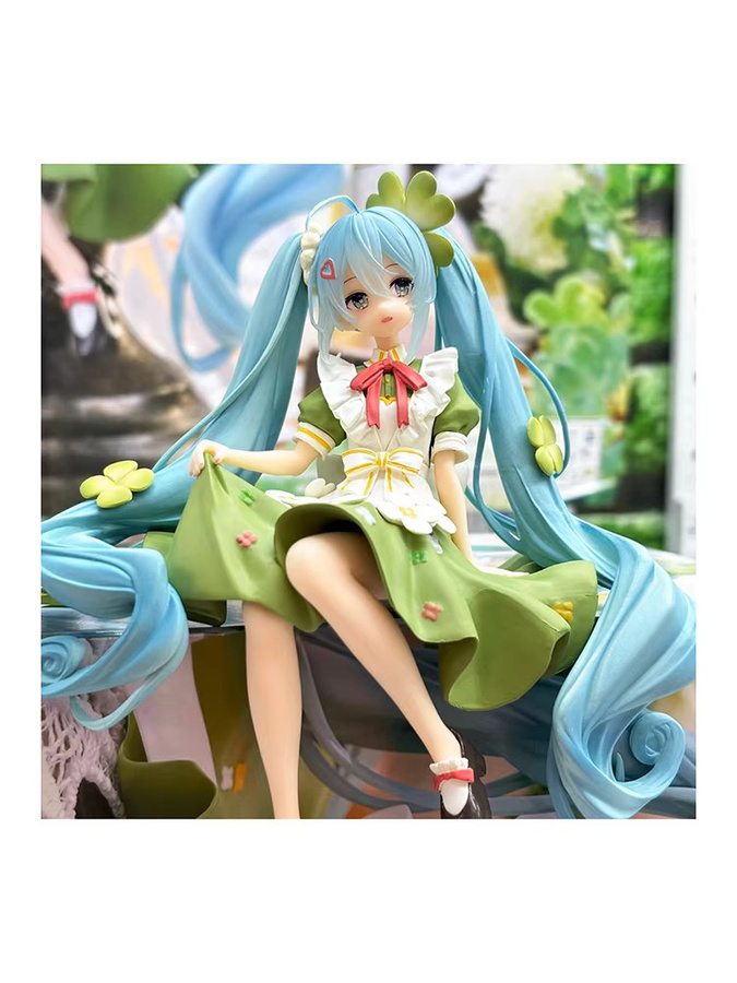 Bandai Miku Noodle Stopper Glücksklee-Feen, Actionfigur, 15cm - Bild 6