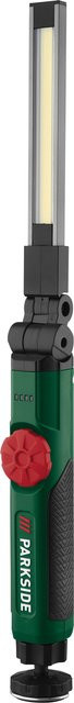PARKSIDE LED-Akku-Klappleuchte PSDD 2000 A3, dimmbare Arbeitsleuchte in Schwarz mit Magnetfunktion und COB-LED - Bild 1