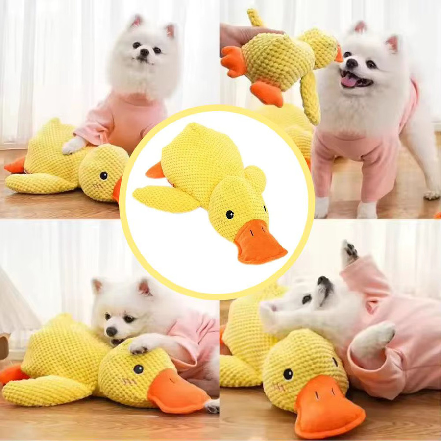 Kaubare Plüsch-Ente, Hundespielzeug - Bild 2