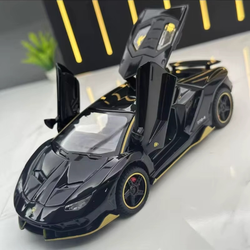 WELLY 770-4 Automodell, Maßstab 1:24, Metall, Schwarz - Bild 4