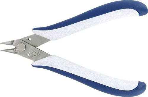 Ideal Tek Ergonomic Micro-Shear Flush Cutter EXLX Seitenschneider aus Edelstahl Blau ESD-sicher - Bild 1