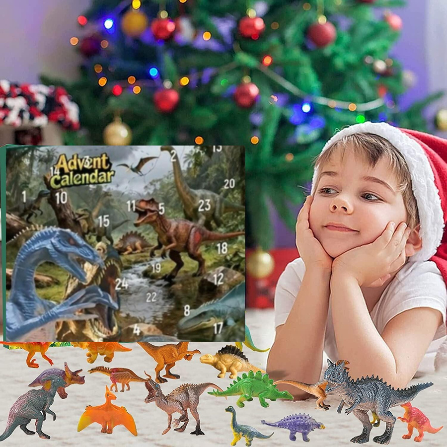 Fashnics Adventskalender Dinosaurier Kinder 24 Tage Countdown - Bild 5