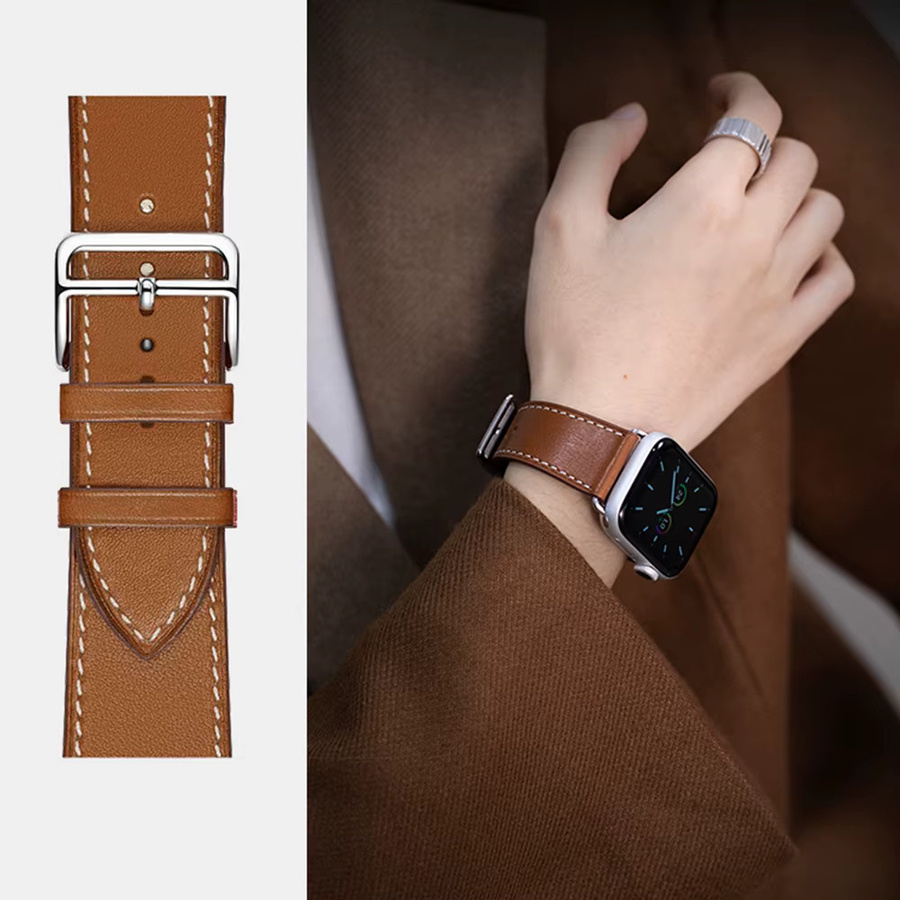 NEY Uhrenarmband Leder, Unisex, Klassisch - Bild 3