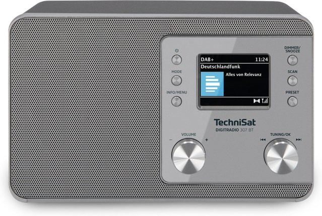 Technisat DigitRadio 307 BT Heimradio in Silber - Bild 1
