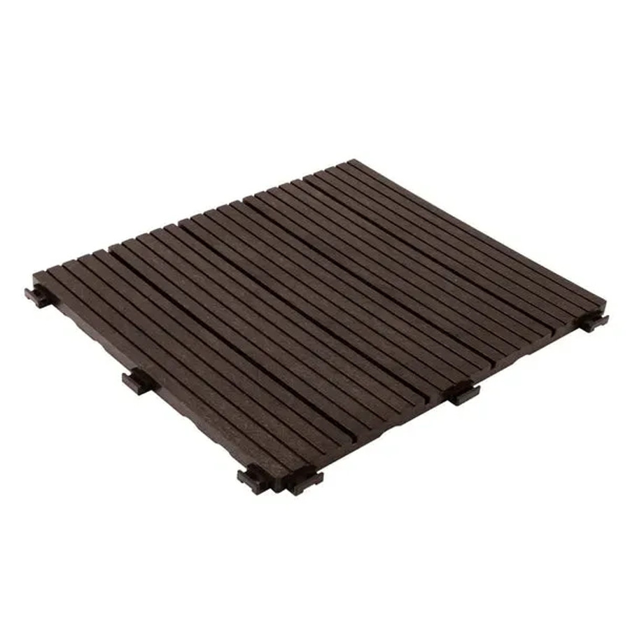 Karat Klickfliese Claire Terrassenfliese mit Klick-System in Braun B/B: 30 x 30 cm - Bild 2
