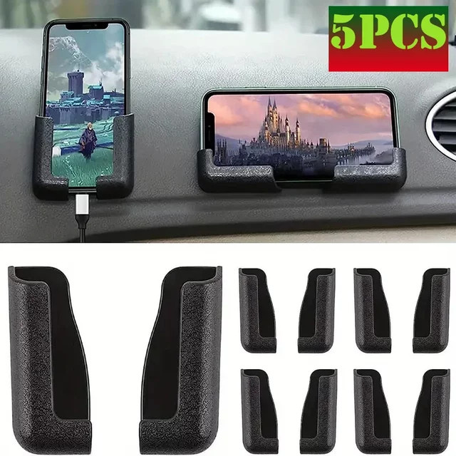 XMSJ Multifunktionale Autotelefonhalterung in Schwarz - Bild 1