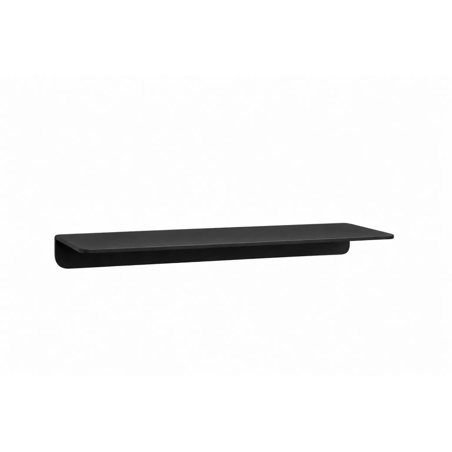 Radius Design Wandablage aus Metall in Schwarz Matt, Breite: 70 cm - Bild 2