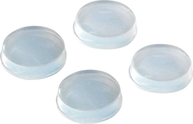 Wenko Tür- und Wandpuffer in Transparent, 4er-Set - Bild 1