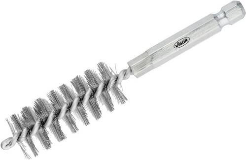 Vigour Stahlbürste V4646S-17 aus Edelstahl in Silber, 10 Stück - Bild 1