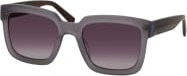 HUMPHREY'S 588179 Sonnenbrille, Quadratisch, Vollrand, Kunststoff, Unisex, black grey - Bild 1