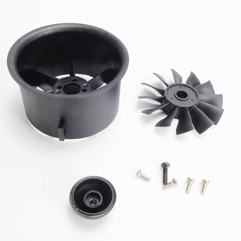 Xfly 40 mm 12-Blatt-EDF-Kanalventilator, 3/4 Netzteil-System, mit 4S 1413-kv5000 externem bürstenlosem Motor für RC-Jet-Flugzeuge - Bild 3